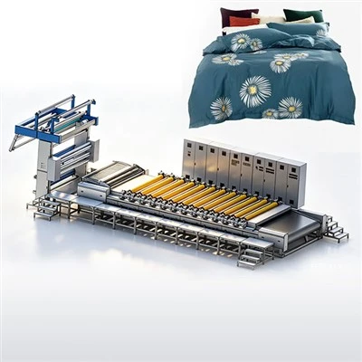 Kay Tekstil Rotary Ekran Enpresyon Ekipman